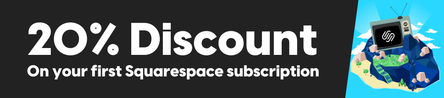 Squarespace 20 Percent